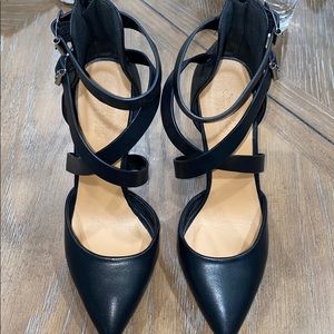 Charlotte Ruse pointy tip high heels.